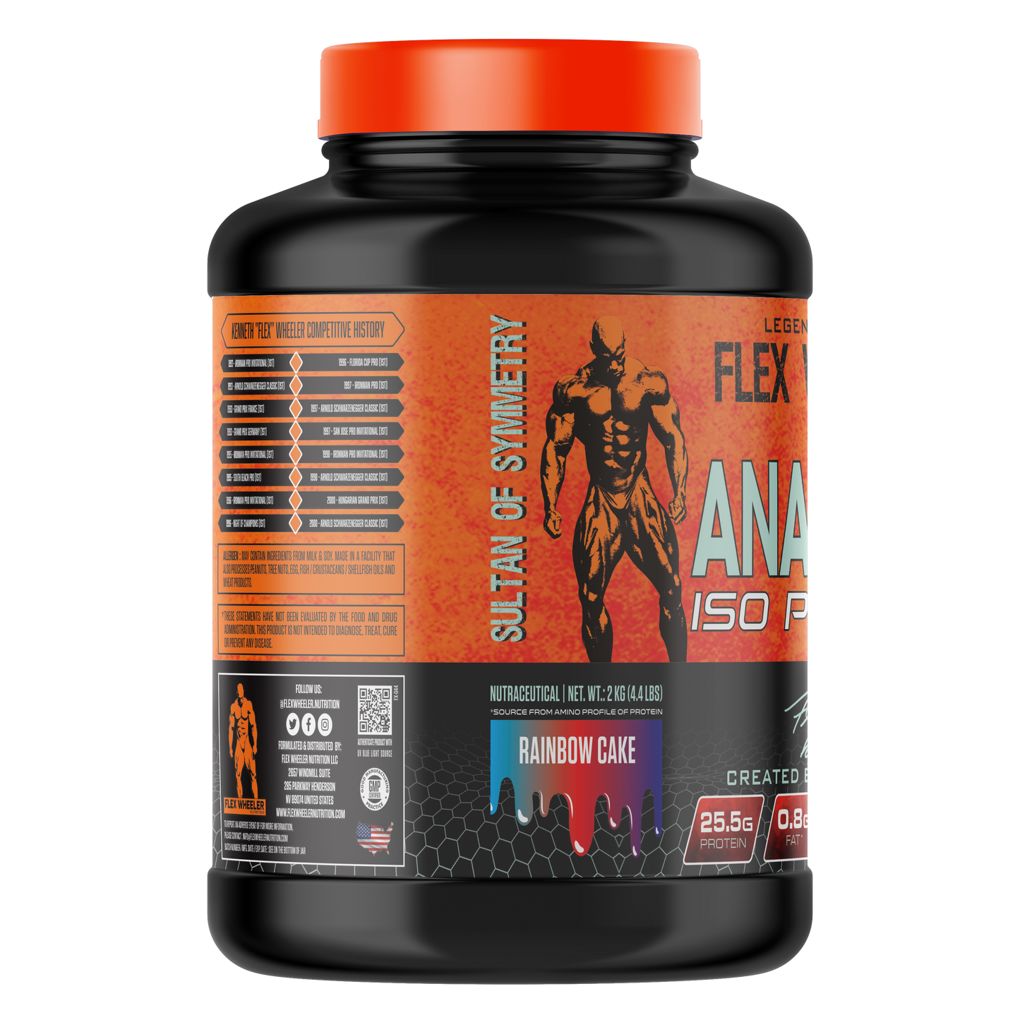 Flex Wheeler Anabolic Iso Rainbow