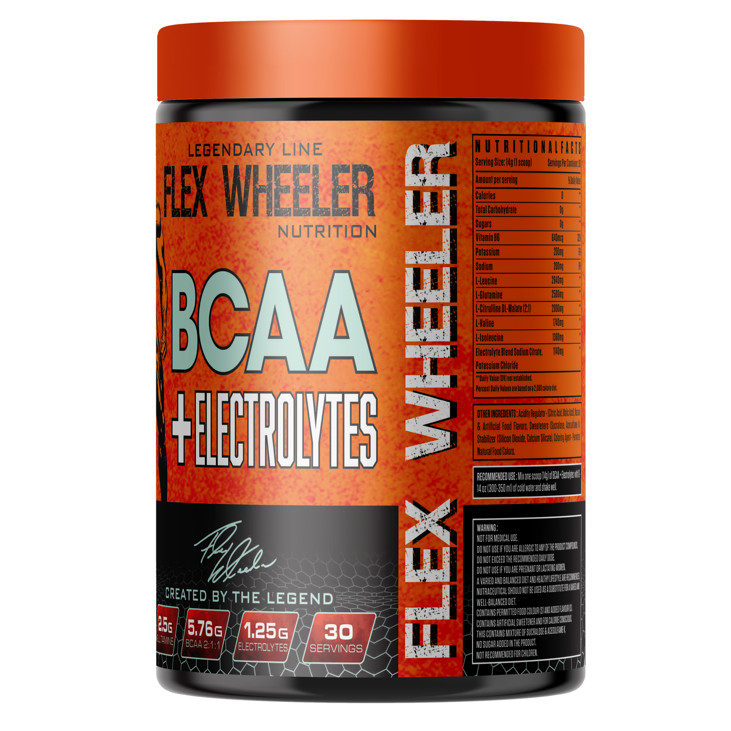 Flex Wheeler BCAA + Electrolytes Blue Raspberry 30 servings