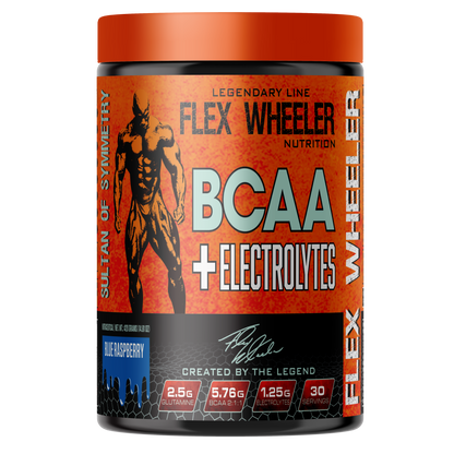 Flex Wheeler BCAA + Electrolytes Blue Raspberry 30 servings