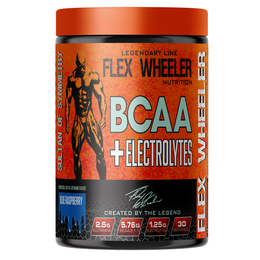 Flex Wheeler BCAA + Electrolytes Blue Raspberry 30 servings