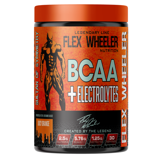 Flex Wheeler BCAA + Electrolytes JUICY ORANGE