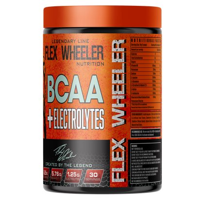 Flex Wheeler BCAA + Electrolytes JUICY ORANGE