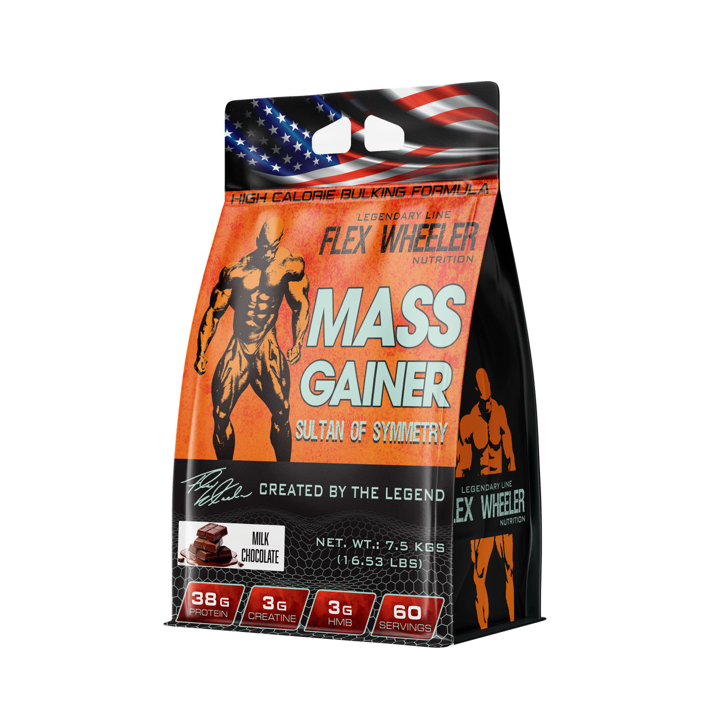 Flex Wheeler Mass Gainer Bag  16.53 lbs