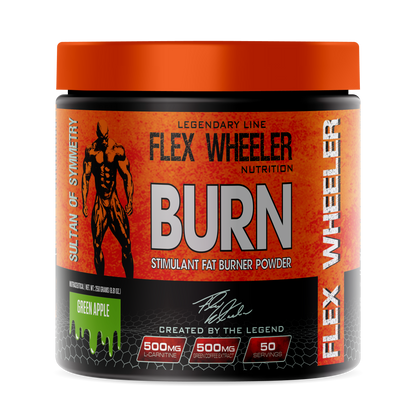 Flex Wheeler  BURN STIMULANT FAT  GREEN APPLE