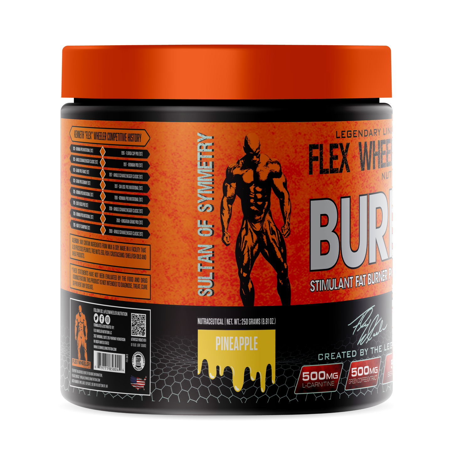 Flex Wheeler Burn Pineapple 50 servings