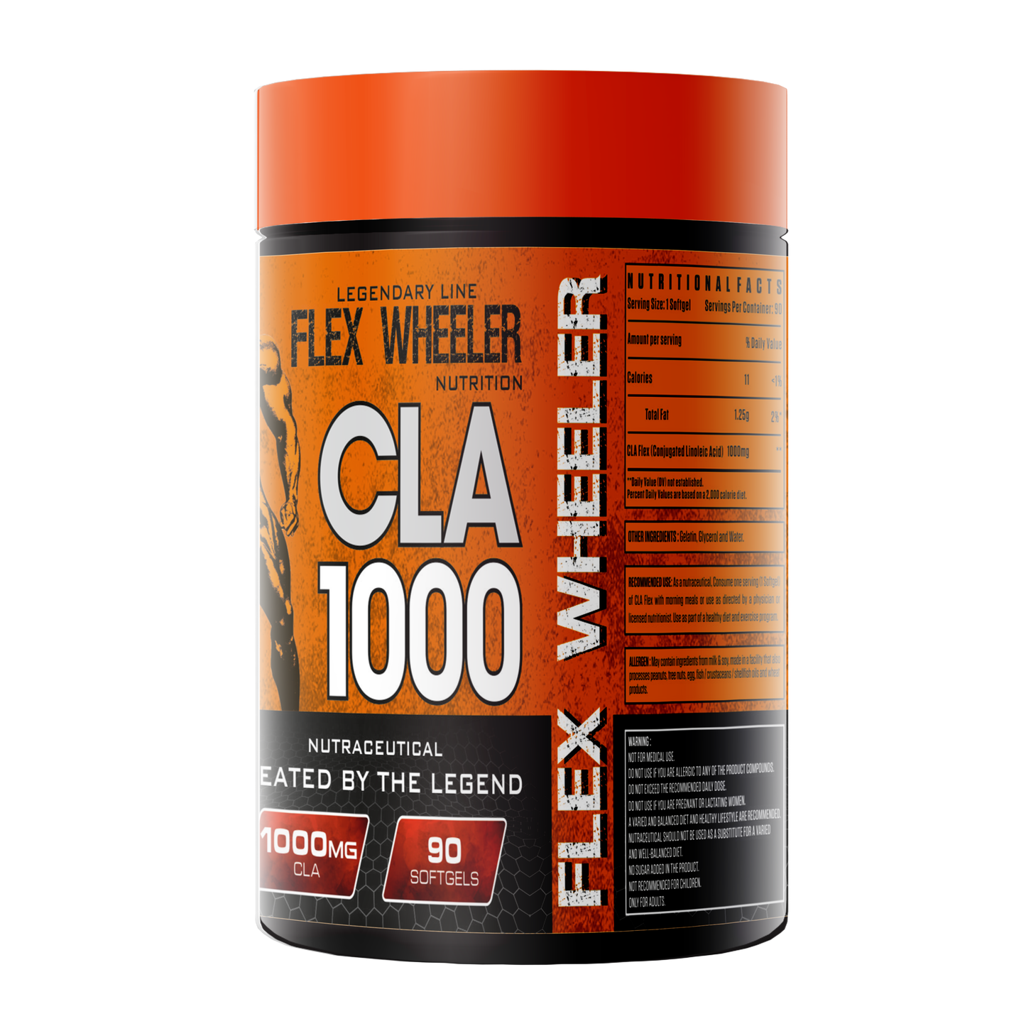 Flex Wheeler CLA 1000 | 90 Softgels Flex Wheeler