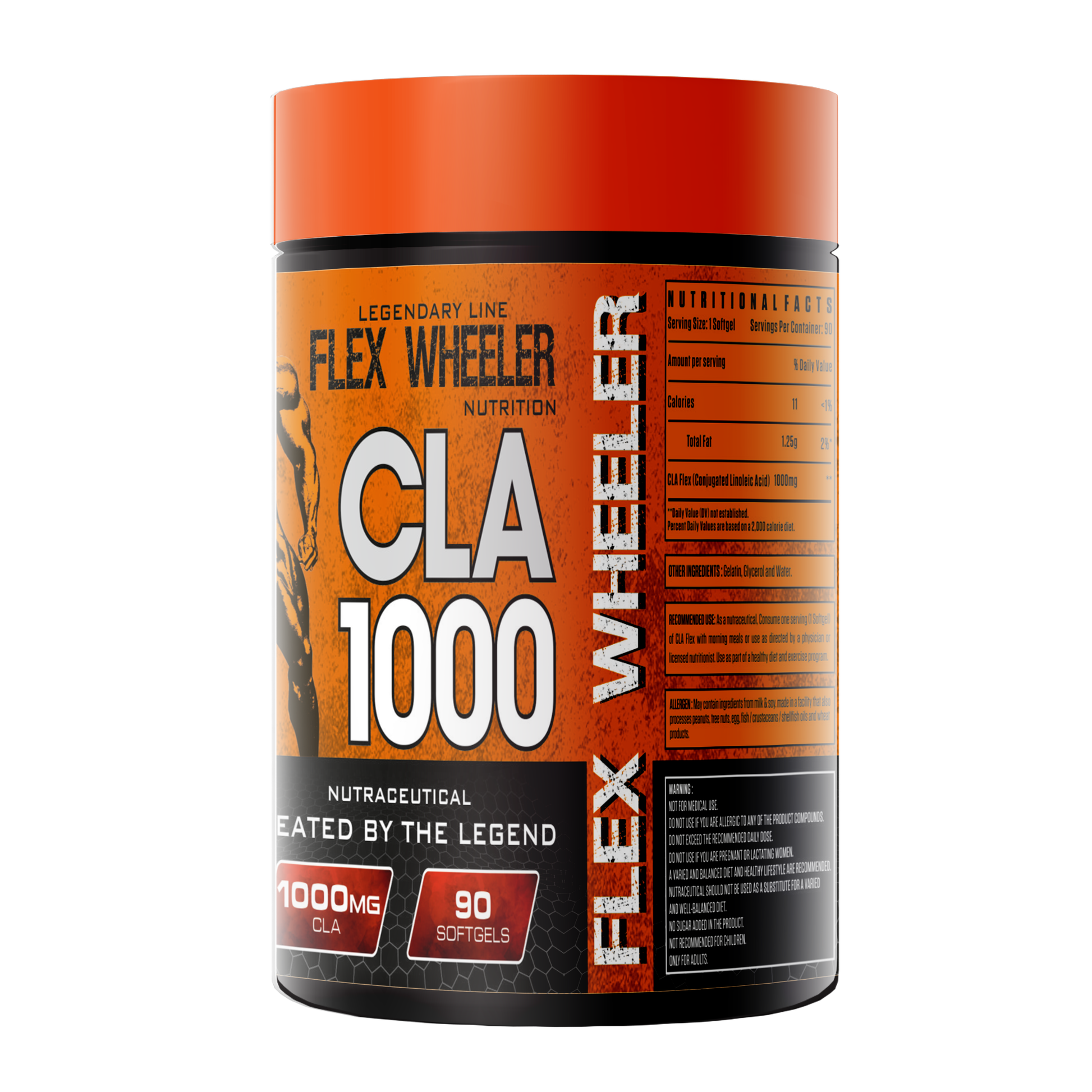 Flex Wheeler CLA 1000 | 90 Softgels Flex Wheeler
