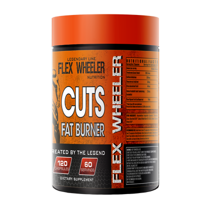 Flex Wheeler Cuts Fat Burner 120 Capsules | 60 Servings Flex Wheeler