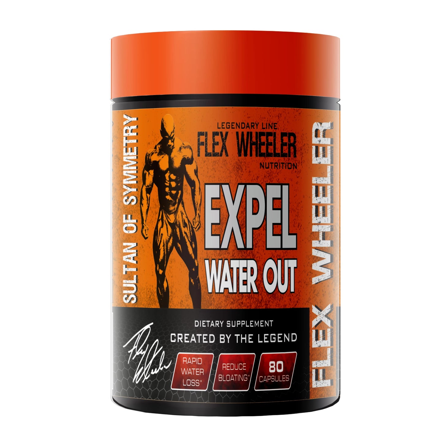 Flex Wheeler Expel Water Out | 80 Capsules Flex Wheeler