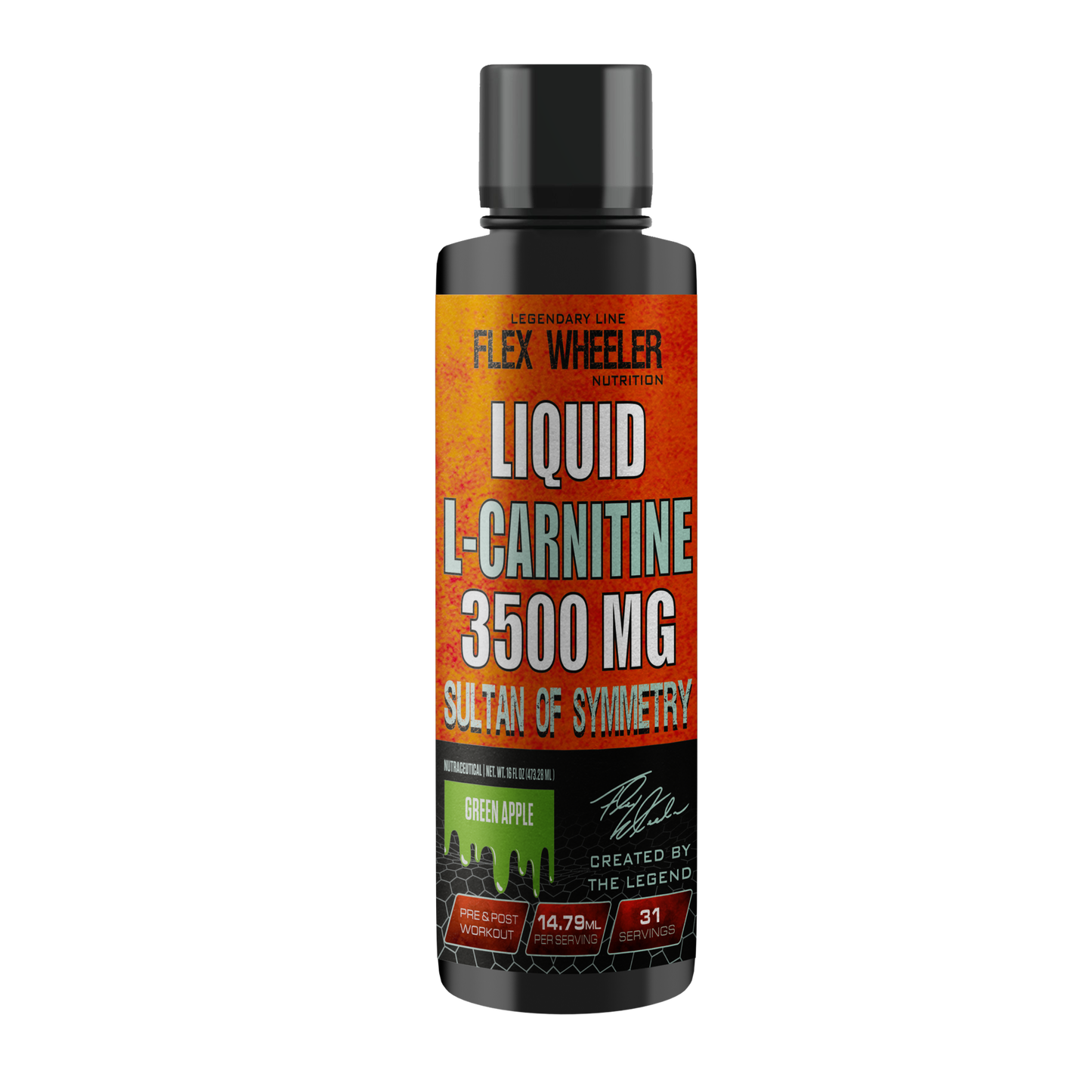 Flex Wheeler L-Carnitine Green Apple