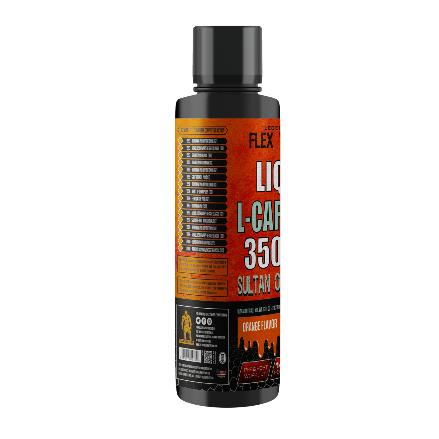 Flex Wheeler L-Carnitine Orange