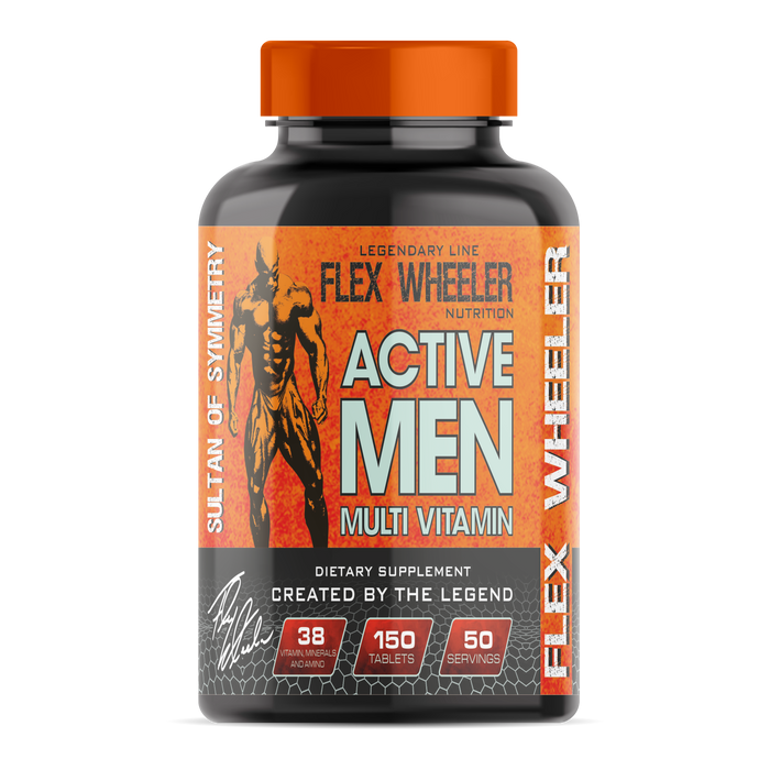 Flex Wheeler Active Men Multi Vitamin | 150 Tablets Flex Wheeler