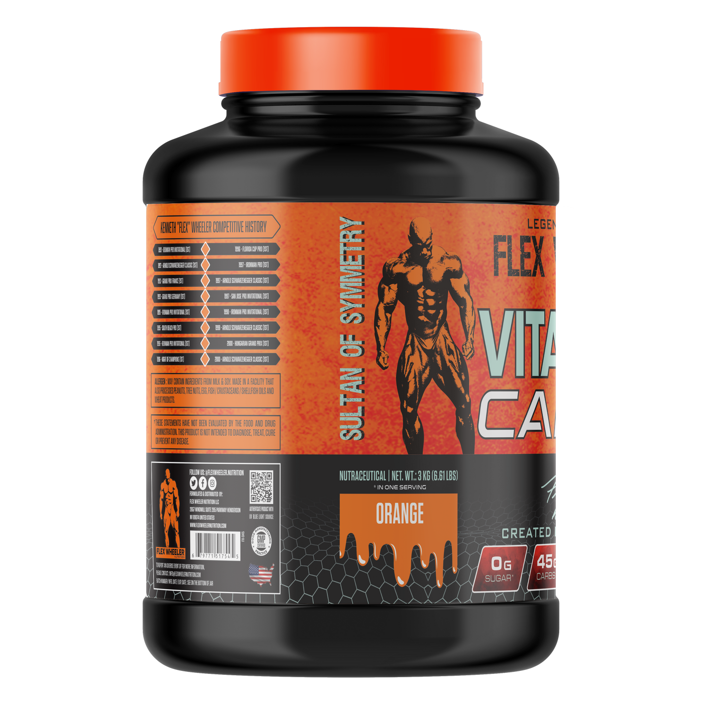 Flex Wheeler Vitargo Carbs  orange