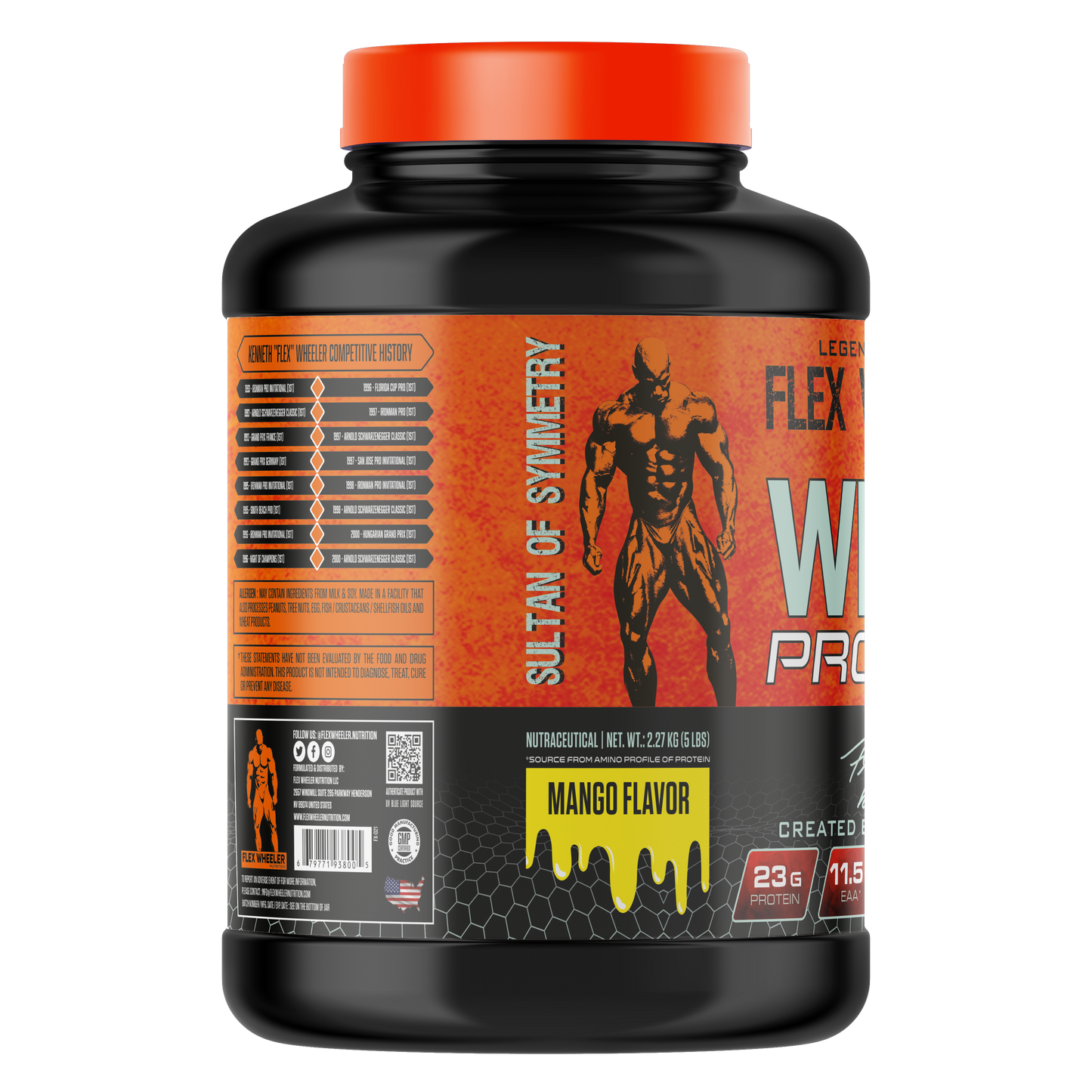 Flex Wheeler Whey Mango 01