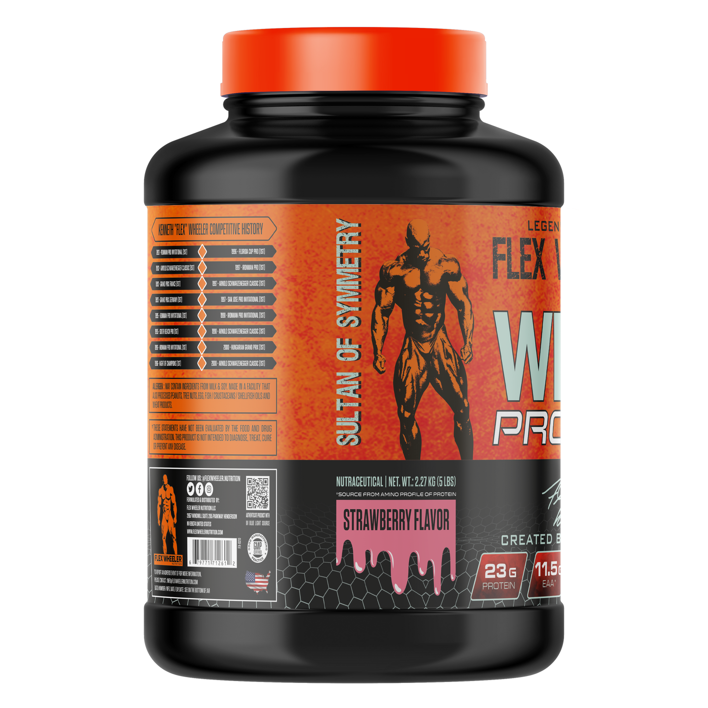 Flex Wheeler Whey Strawberry