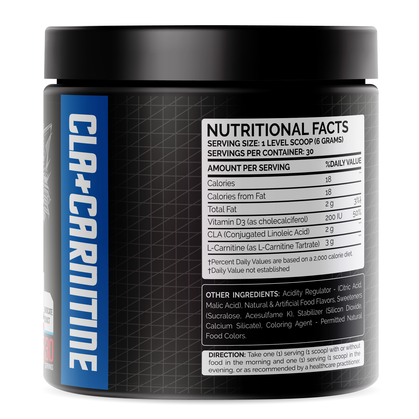 HUNTER PHARMA CLA+CARNITINE BLUERASPBERRY