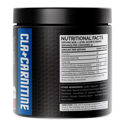 HUNTER PHARMA CLA+CARNITINE BLUERASPBERRY