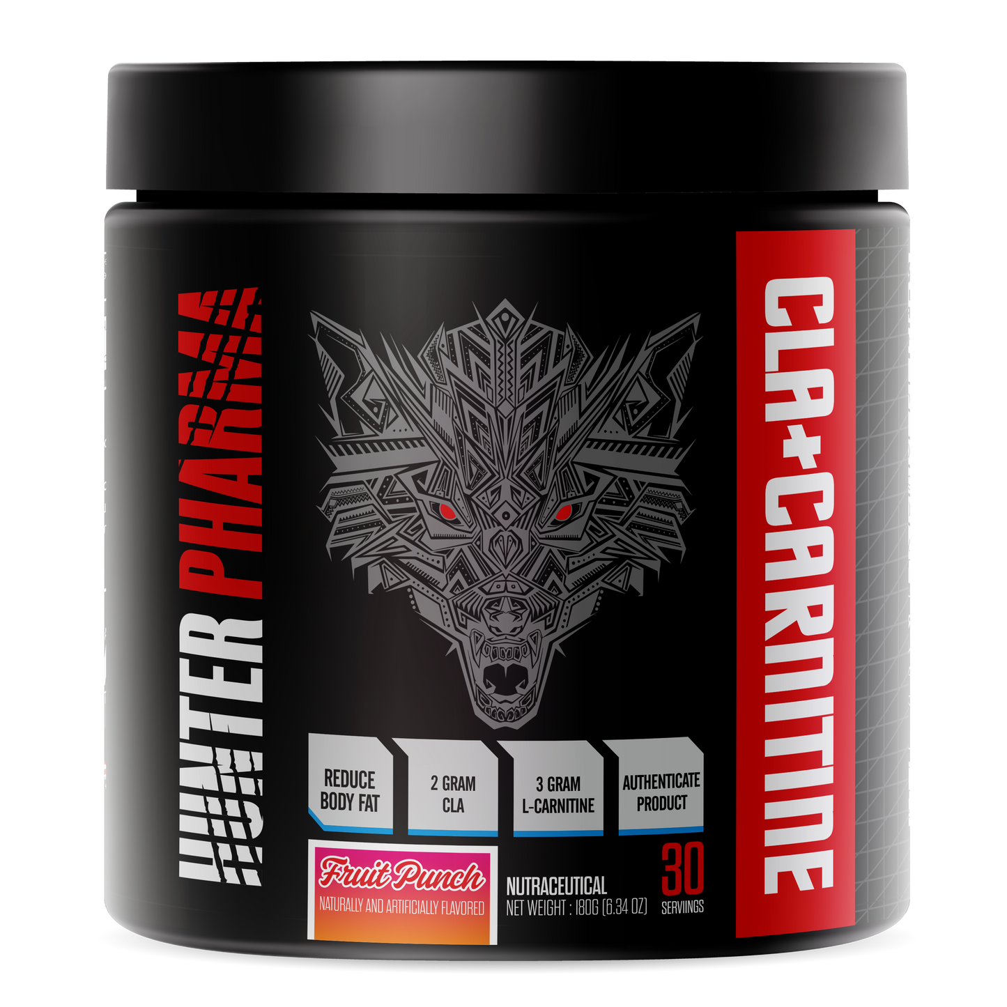 HUNTER PHARMA CLA+CARNITINE FRUIT PUNCH