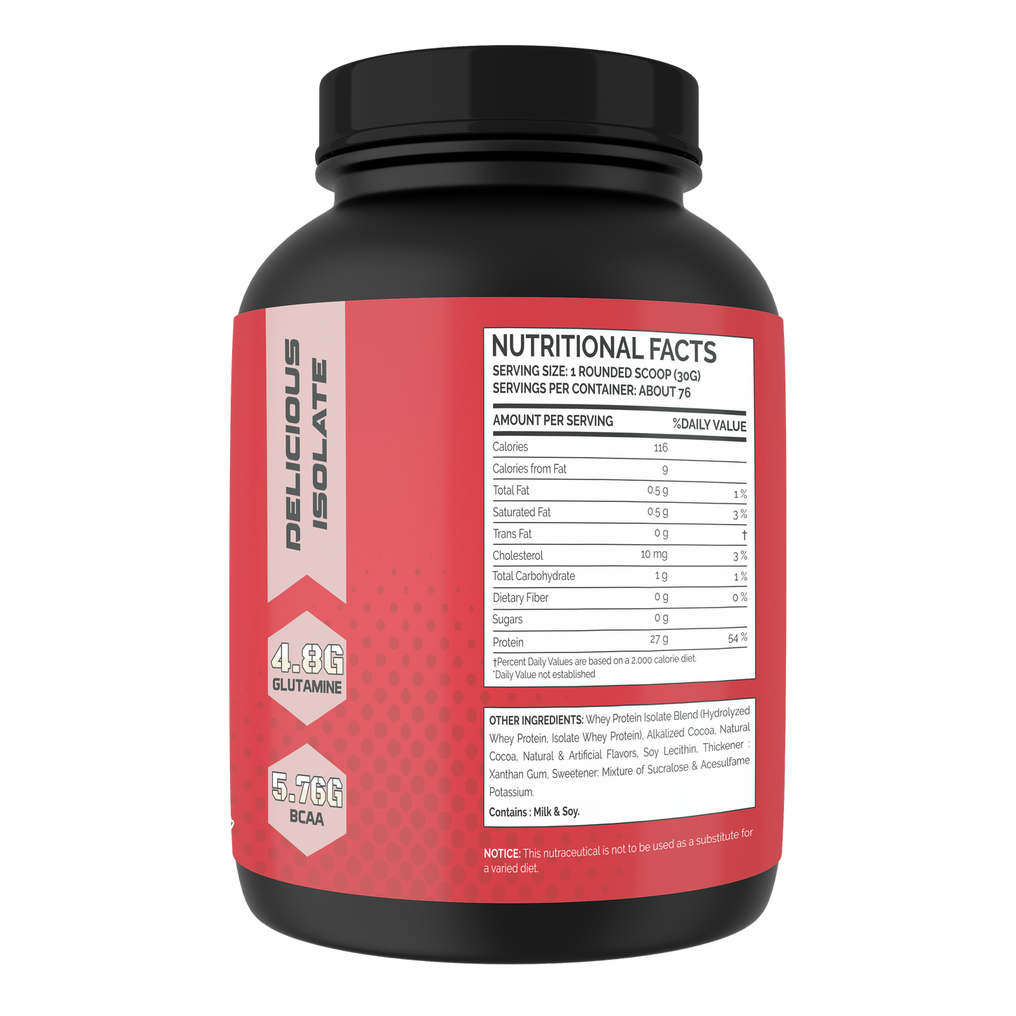 HUNTER PHARMA ISOLATE PROTEIN CHOCOLATE ICE CREAM