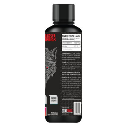 HUNTER PHARMA L-CARNITINE LIQUID BLUERASPBERRY