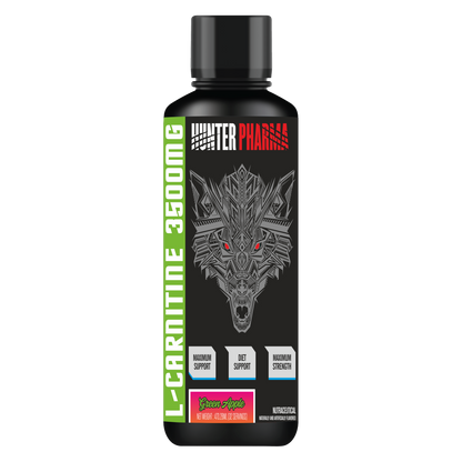 HUNTER PHARMA L-CARNITINE LIQUID GREEN APPLE
