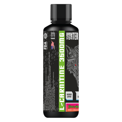 HUNTER PHARMA L-CARNITINE LIQUID GREEN APPLE