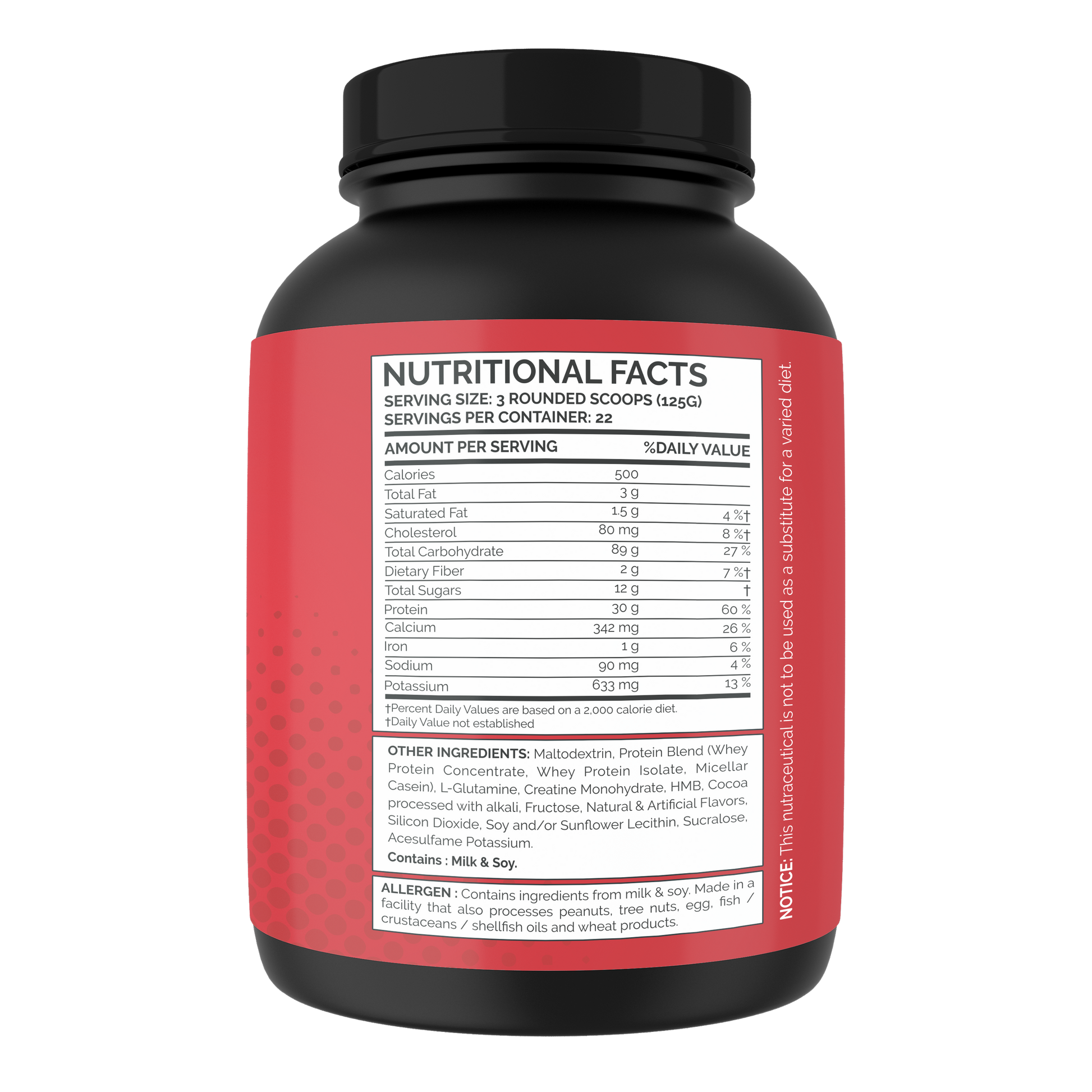 Hunter Pharma Lean Mass Gainer 6 LBS HUNTER PHARMA