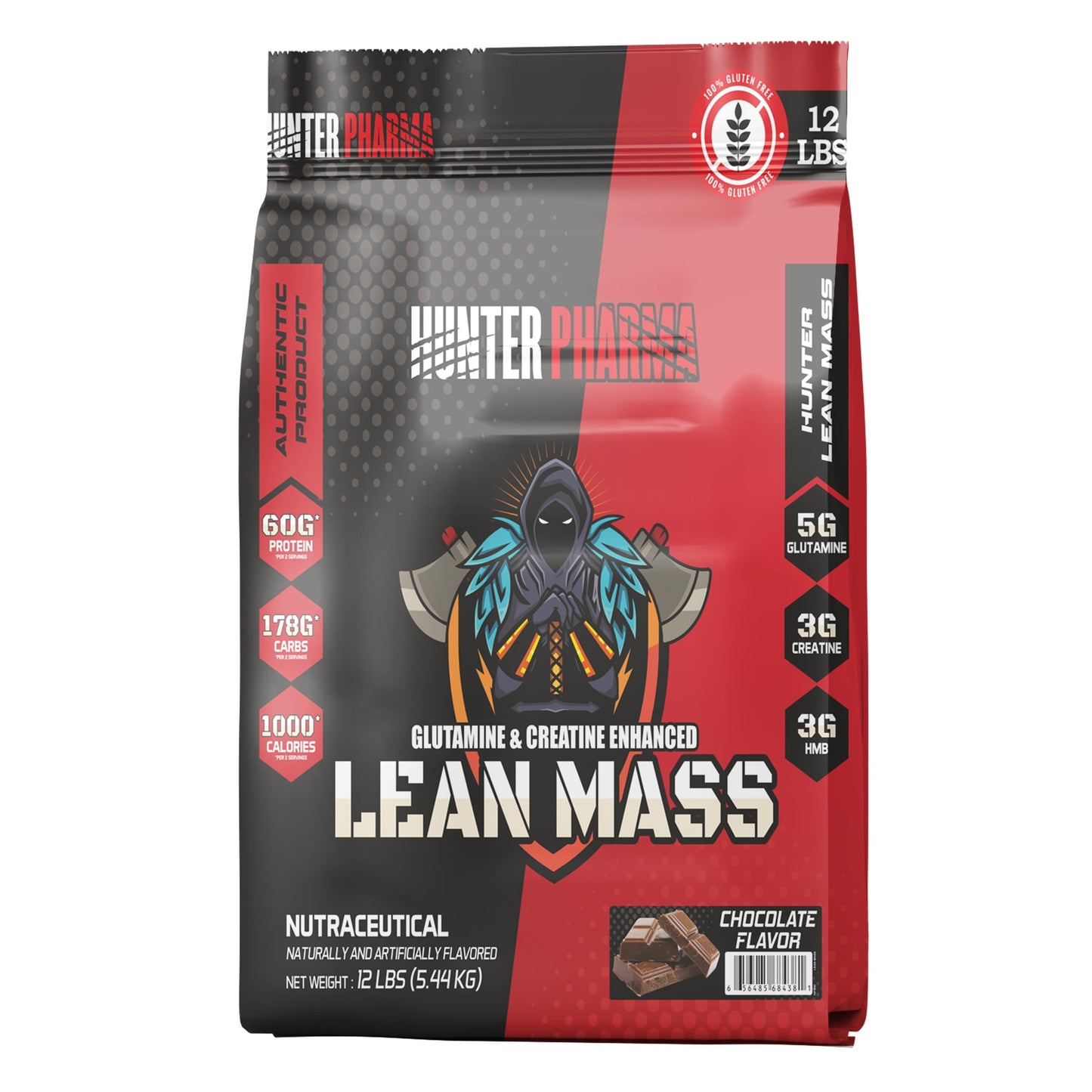 HUNTER PHARMA LEAN MASS GAINER 12 LBS