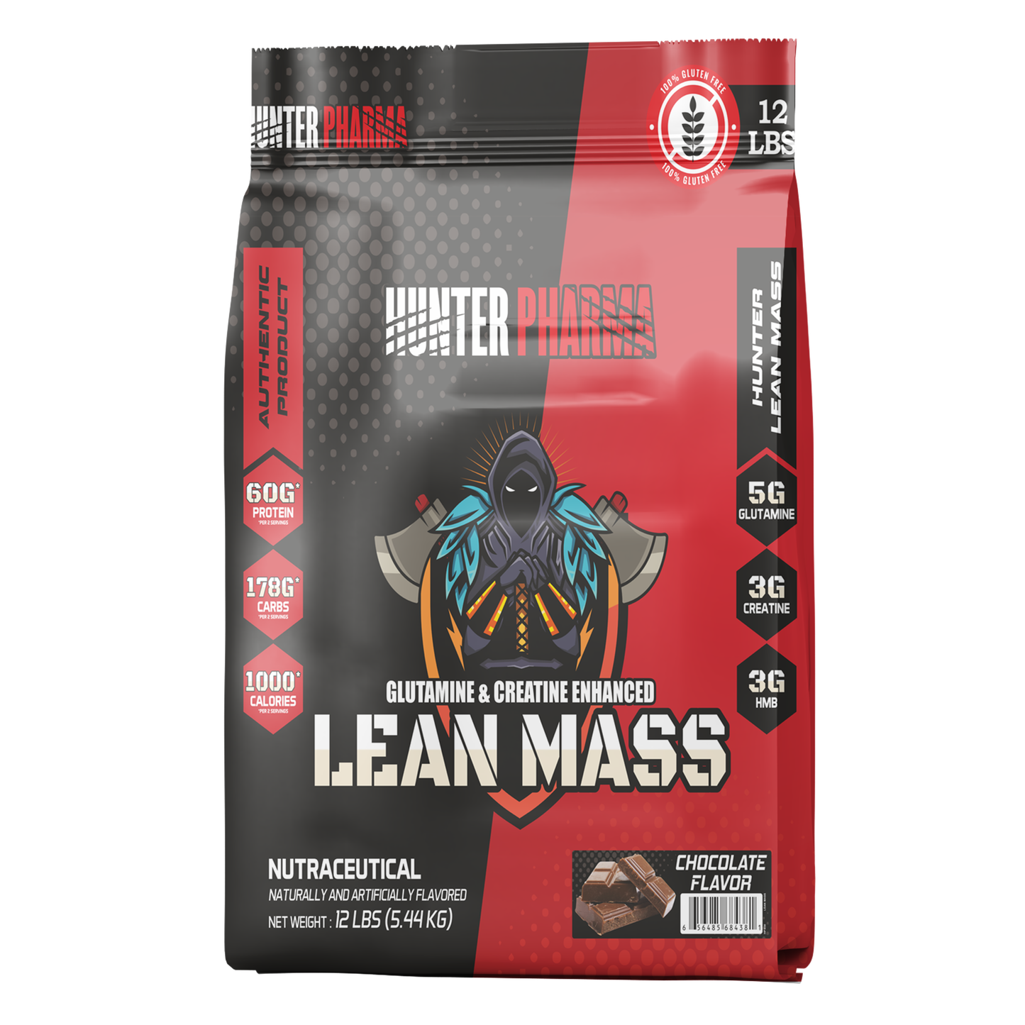 HUNTER PHARMA LEAN MASS GAINER 12 LBS