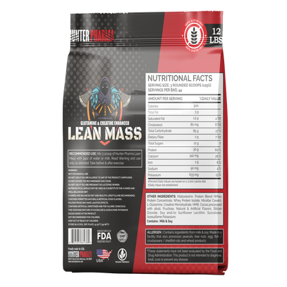 HUNTER PHARMA LEAN MASS GAINER 12 LBS