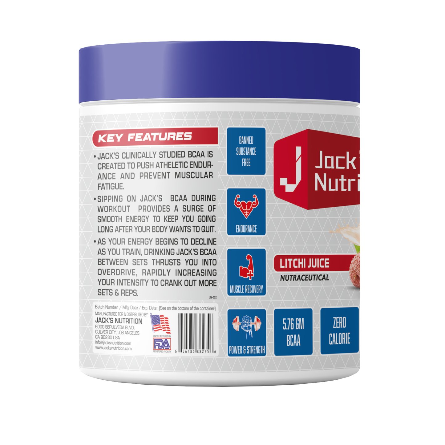 Jack Nutrition BCAA Juice