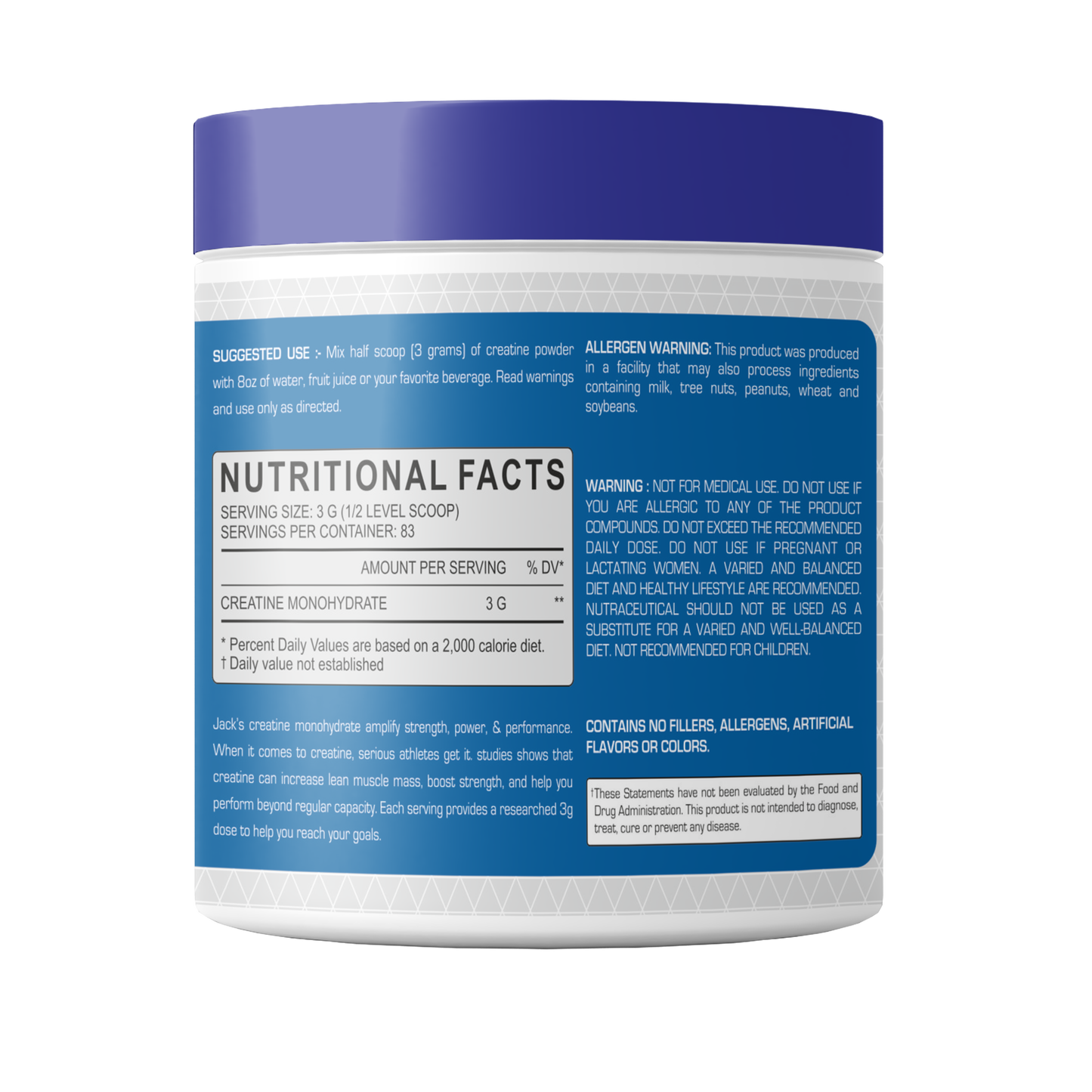 JACK NUTRITION CRAETINE