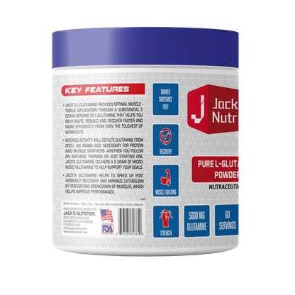 Jack Nutrition Glutamine
