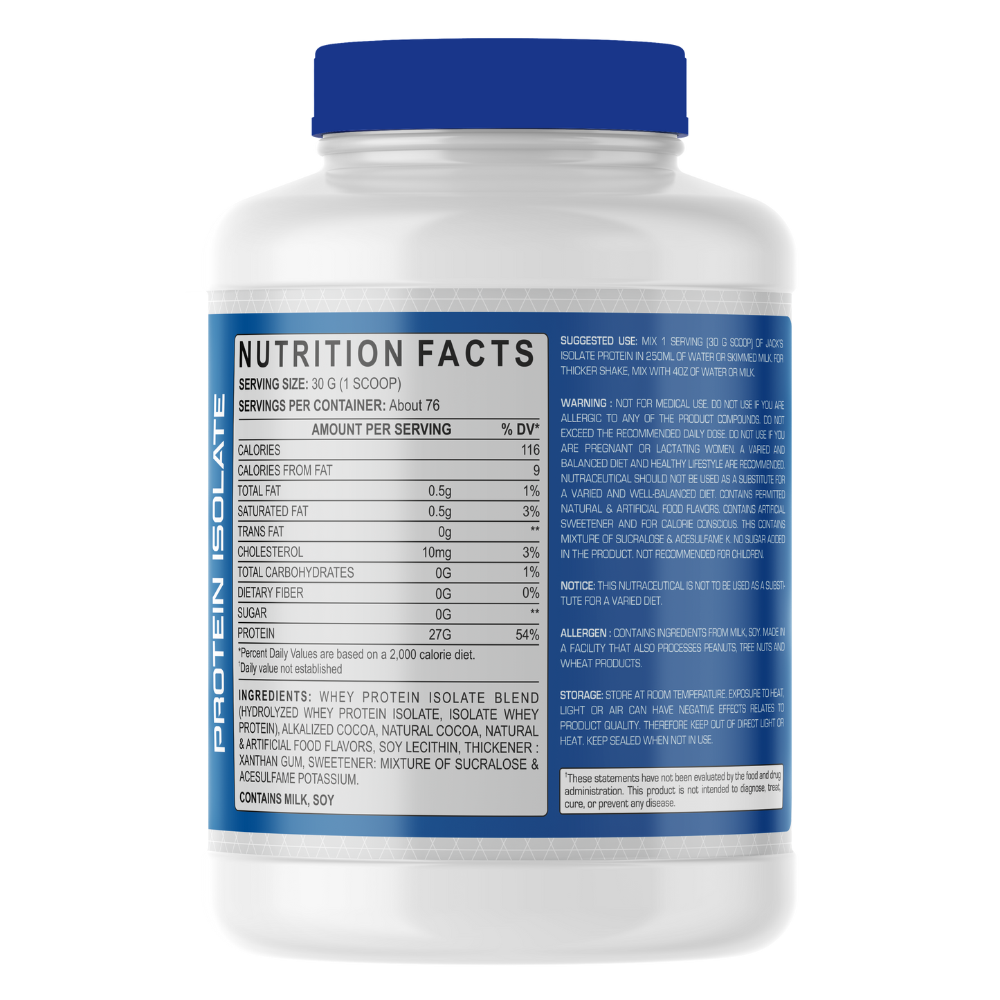 Jack Nutrition ISO Zero