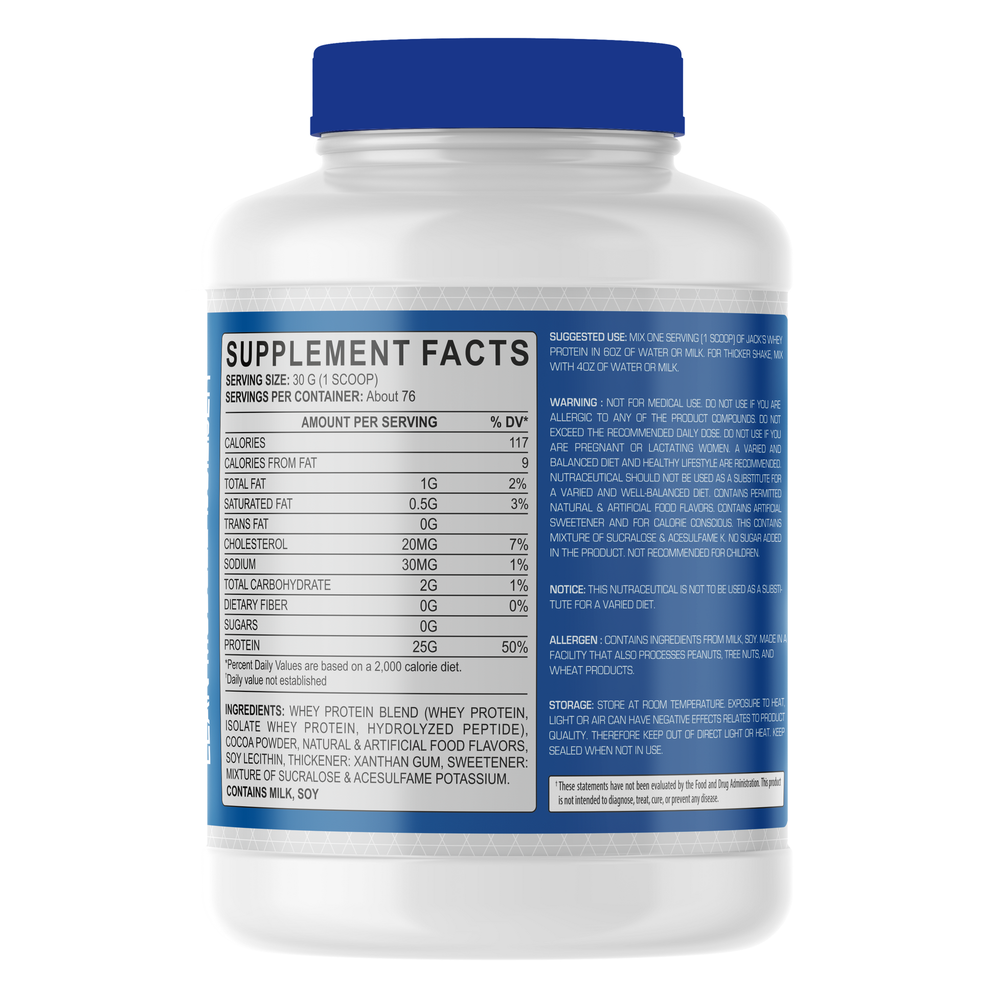 Jack Nutrition Whey Protein Jack Nutrition
