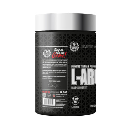 Dexter Jackson Signature Series Black Series L-Arginine - 5000Mg | Health Supplement | 30 Servings, 120 Tablets DEXTER JACKSON