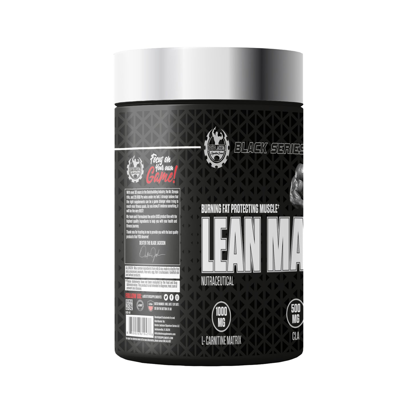 DEXTER JACKSON BLACK SIGNATURE SERIES LEAN MACHINE PREMIUM