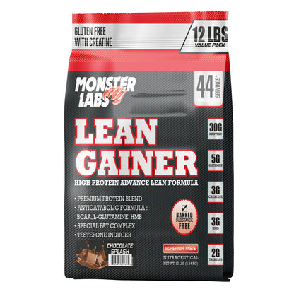 MONSTER LABS LEAN GAINER 12 LBS