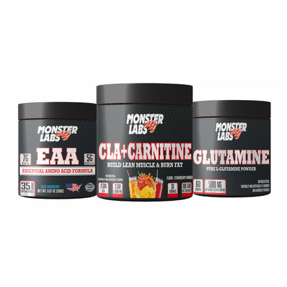 Monster Labs CLA + Carnitine + EAA + Glutamine Ssnc Direct