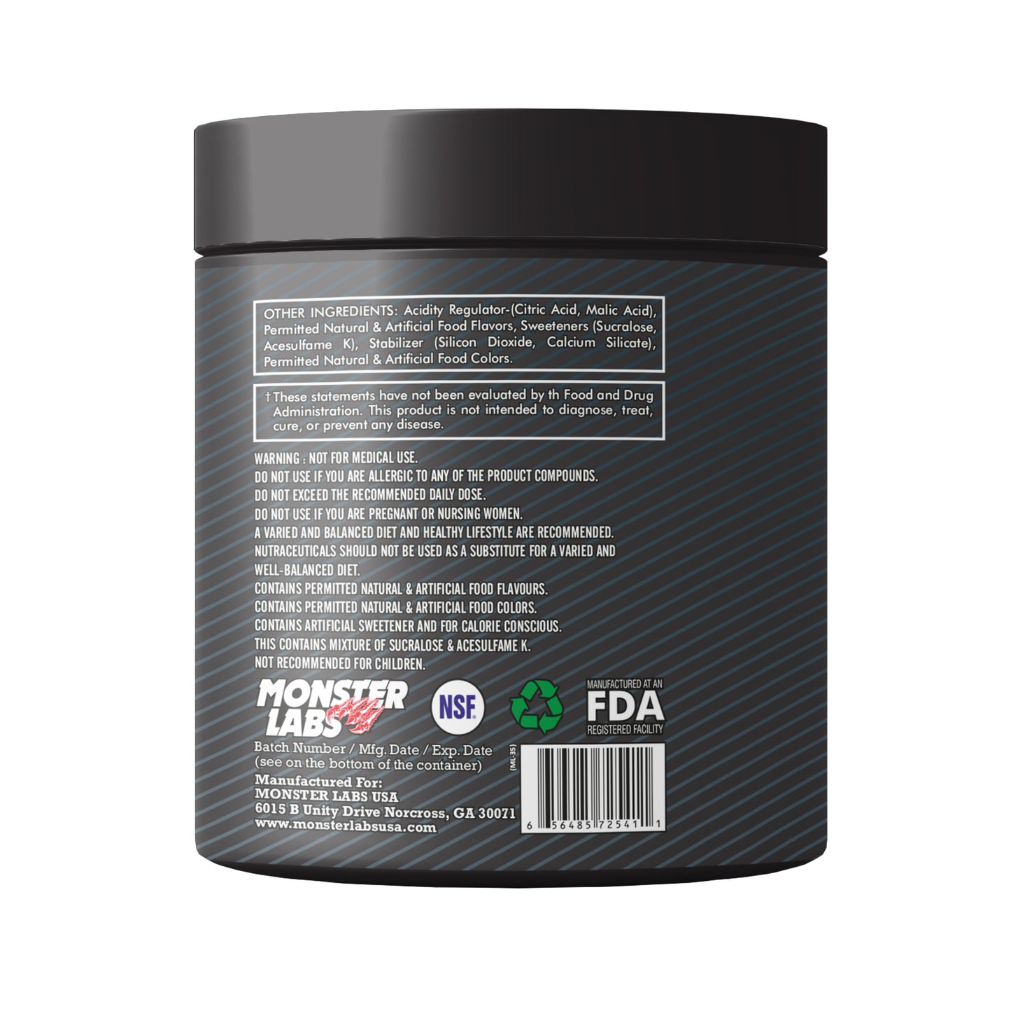 MONSTER LABS EAA  Fruit Punch