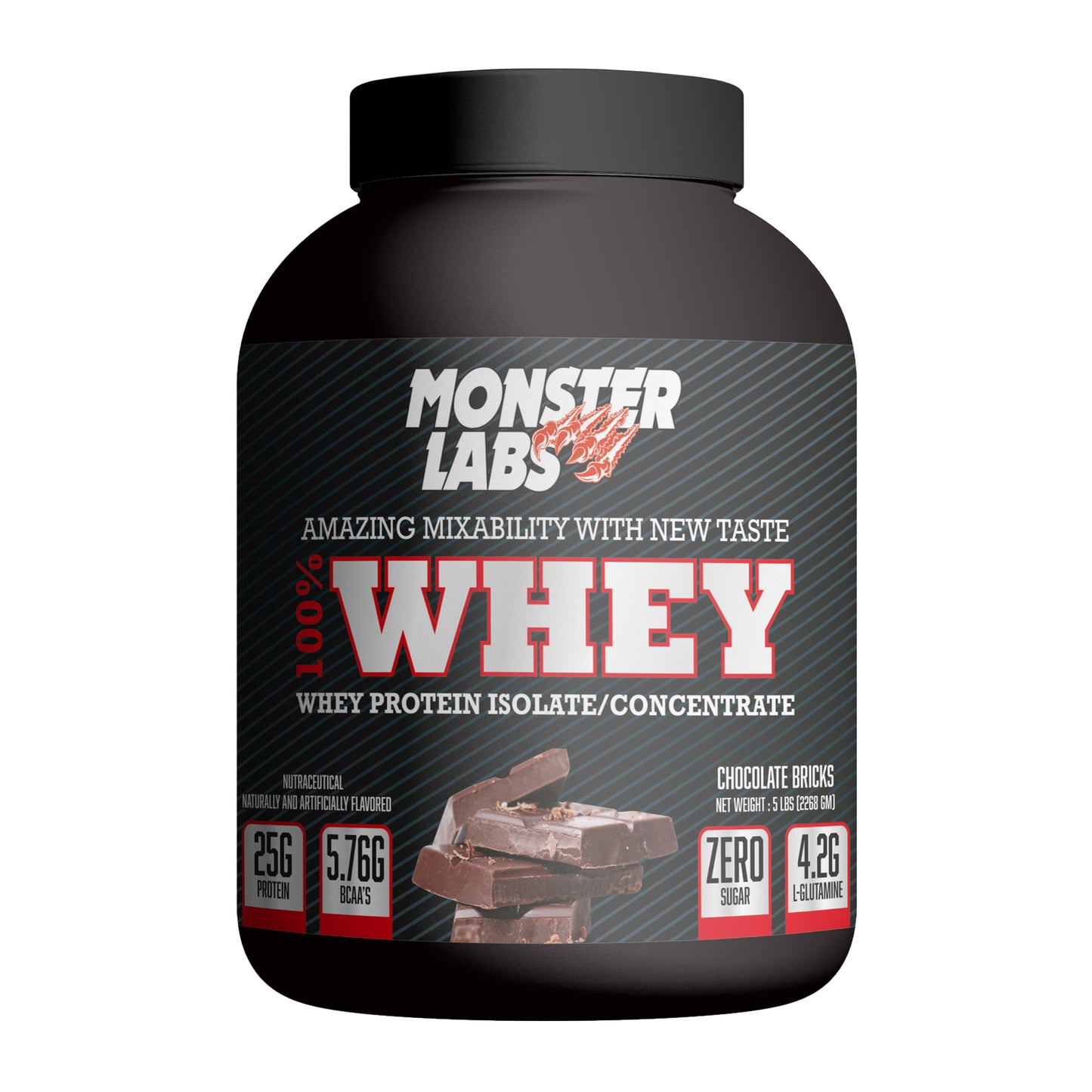 Monster Labs 100% Whey 4.4Lbs