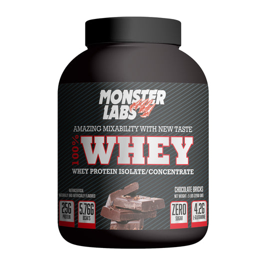 Monster Labs 100% Whey 4.4Lbs