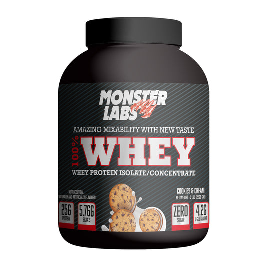 Monster Labs 100% Whey 4.4Lbs