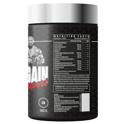 DEXTER JACKSON BLACK SIGNATURE SERIES MUSCLE GAIN SUPPORT