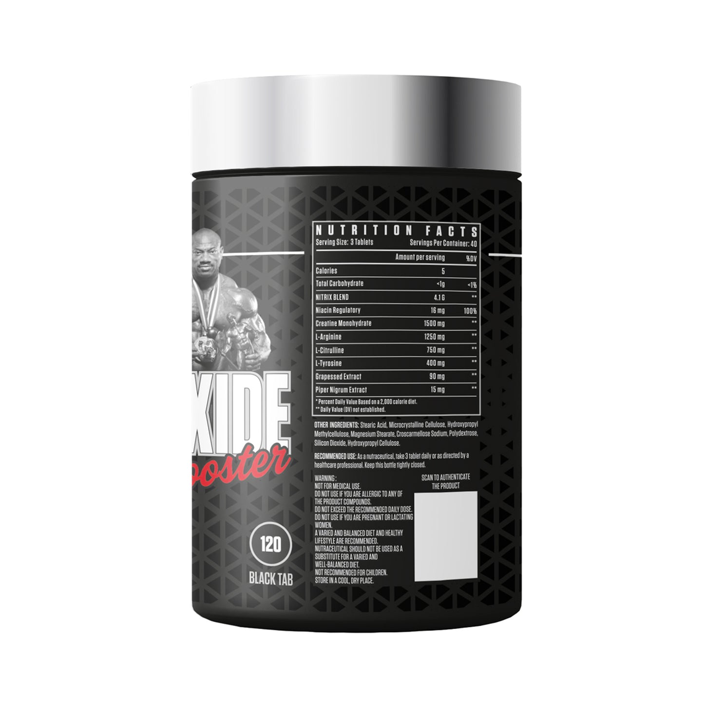 DEXTER JACKSON BLACK SIGNATURE SERIES NITRIX OXIDE BOOSTER