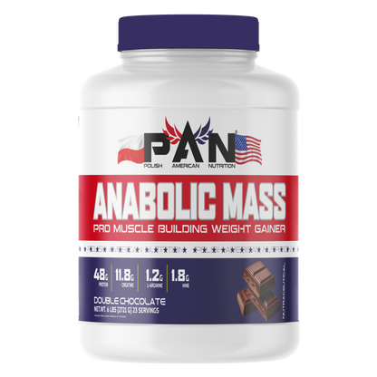 PAN NUTRITION  Anabolic Mass Pro Muscle Building Weight Gainer
