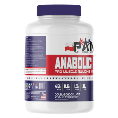 PAN NUTRITION  Anabolic Mass Pro Muscle Building Weight Gainer