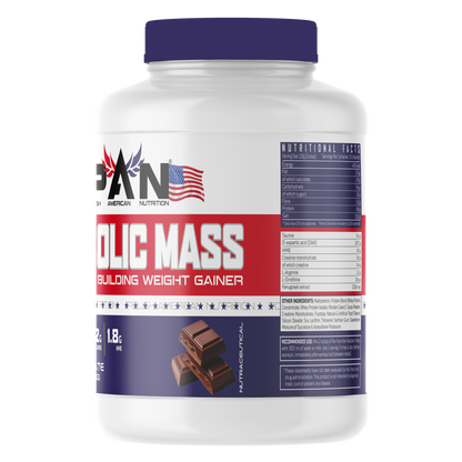 PAN NUTRITION  Anabolic Mass Pro Muscle Building Weight Gainer