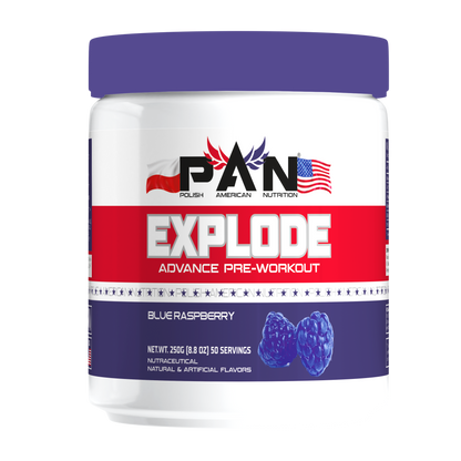 PAN NUTRITION Explode Advance Pre-Workout (Blue Raspberry)