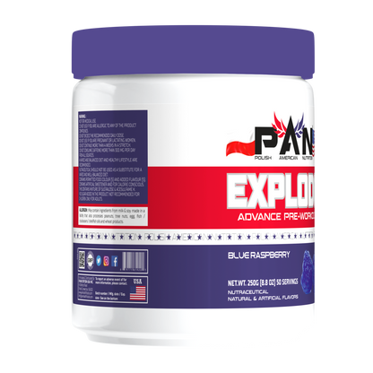PAN NUTRITION Explode Advance Pre-Workout (Blue Raspberry)